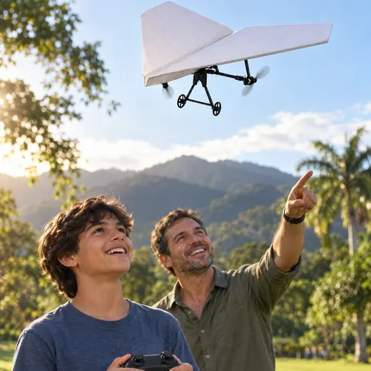 Para volar en familia: Un plan de tarde